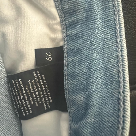 J Brand, denim skit, barely worn, size 29 - Picture 3 of 4